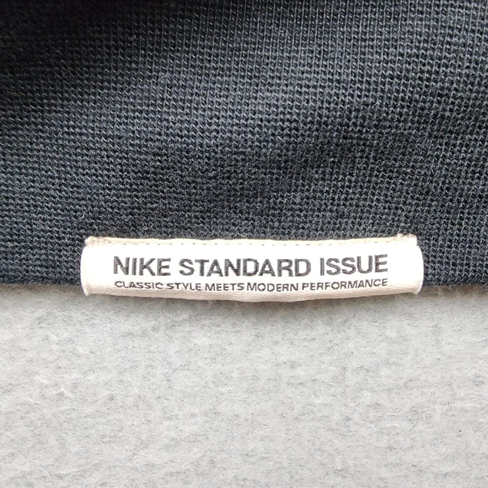 Nike Dri-FIT Hoodie Mens XLT Black Standard Issue Pullover Sweatshirt DQ5818-010 - Picture 2 of 11
